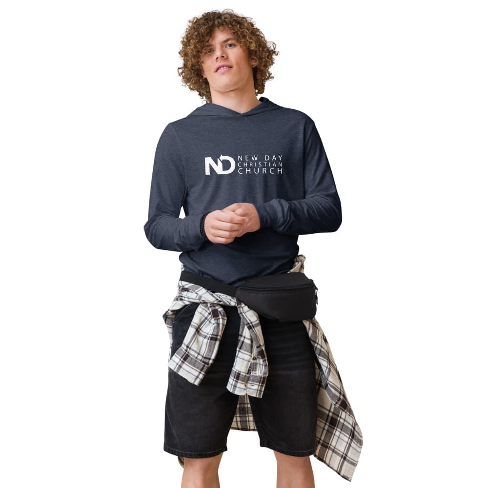 ND Unisex Hooded Long Sleeve Tee