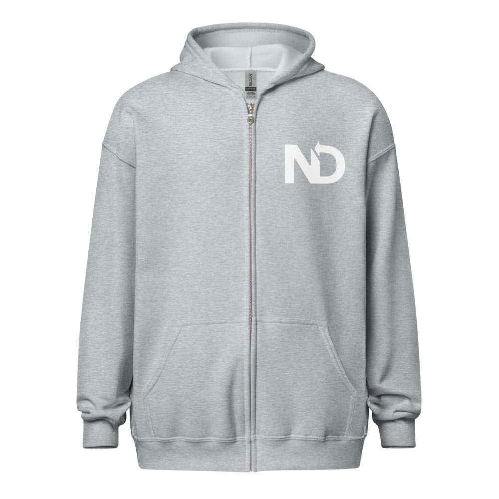 ND Unisex Heavy Blend Zip Hoodie | Gildan