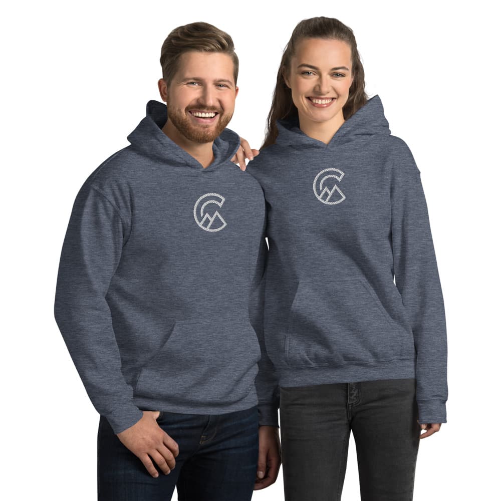 18500 Unisex Heavy Blend Hooded Embroidered