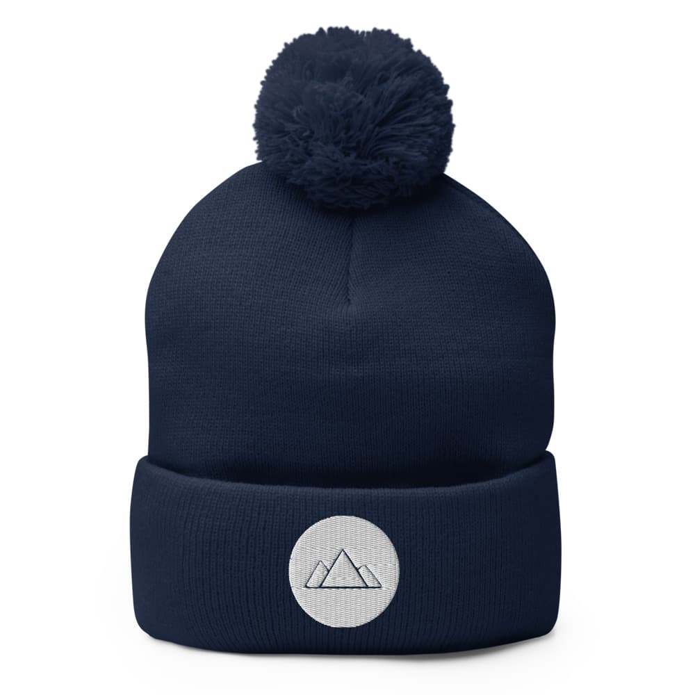 Logo Pom Pom Knit Cap