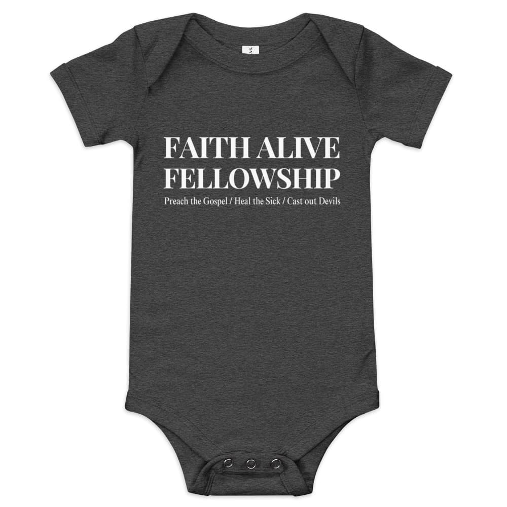 FAF Baby Jersey Short Sleeve One Piece