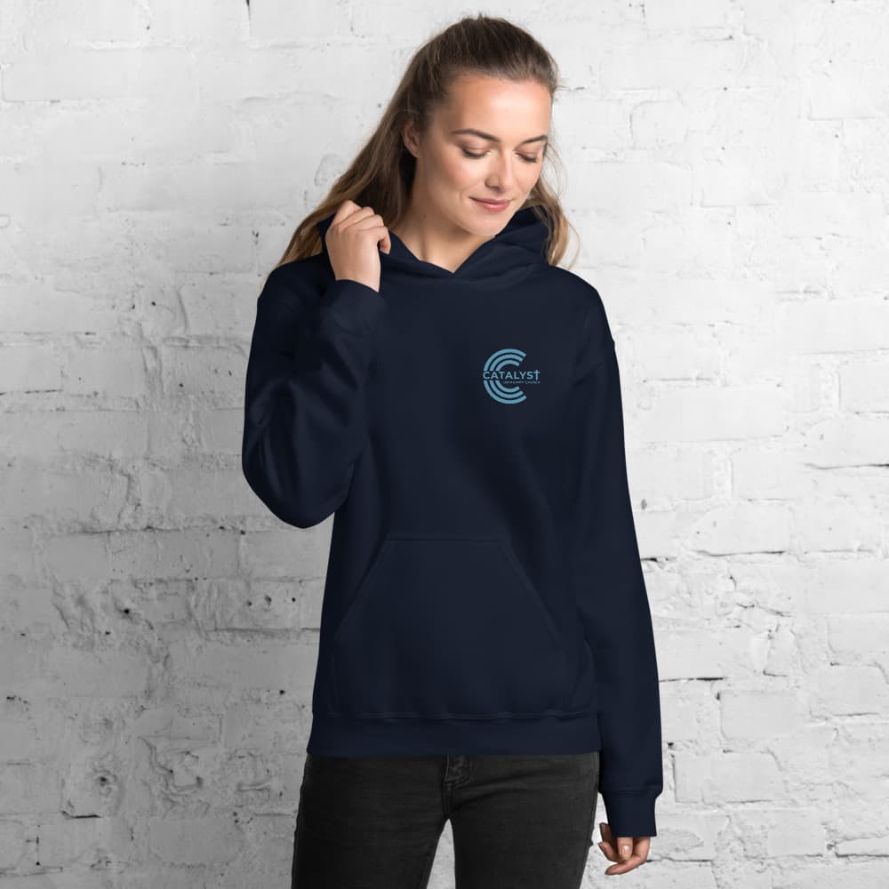 Unisex Hoodie Navy Jesus is the Ultimate