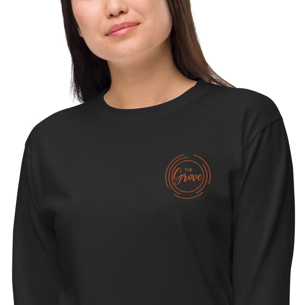 Embroidered Unisex Long Sleeve T-Shirt
