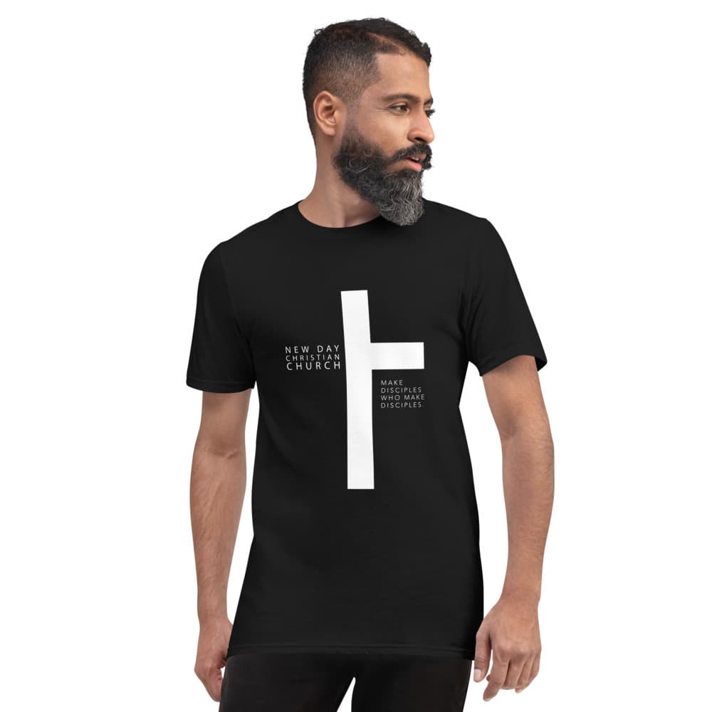 Black & White Cross NDCC Make Disciples Short Sleeve T-Shirt