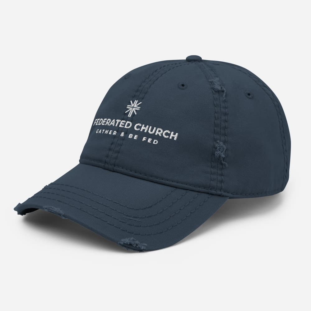 Federated Church Logo Distressed Dad Hat