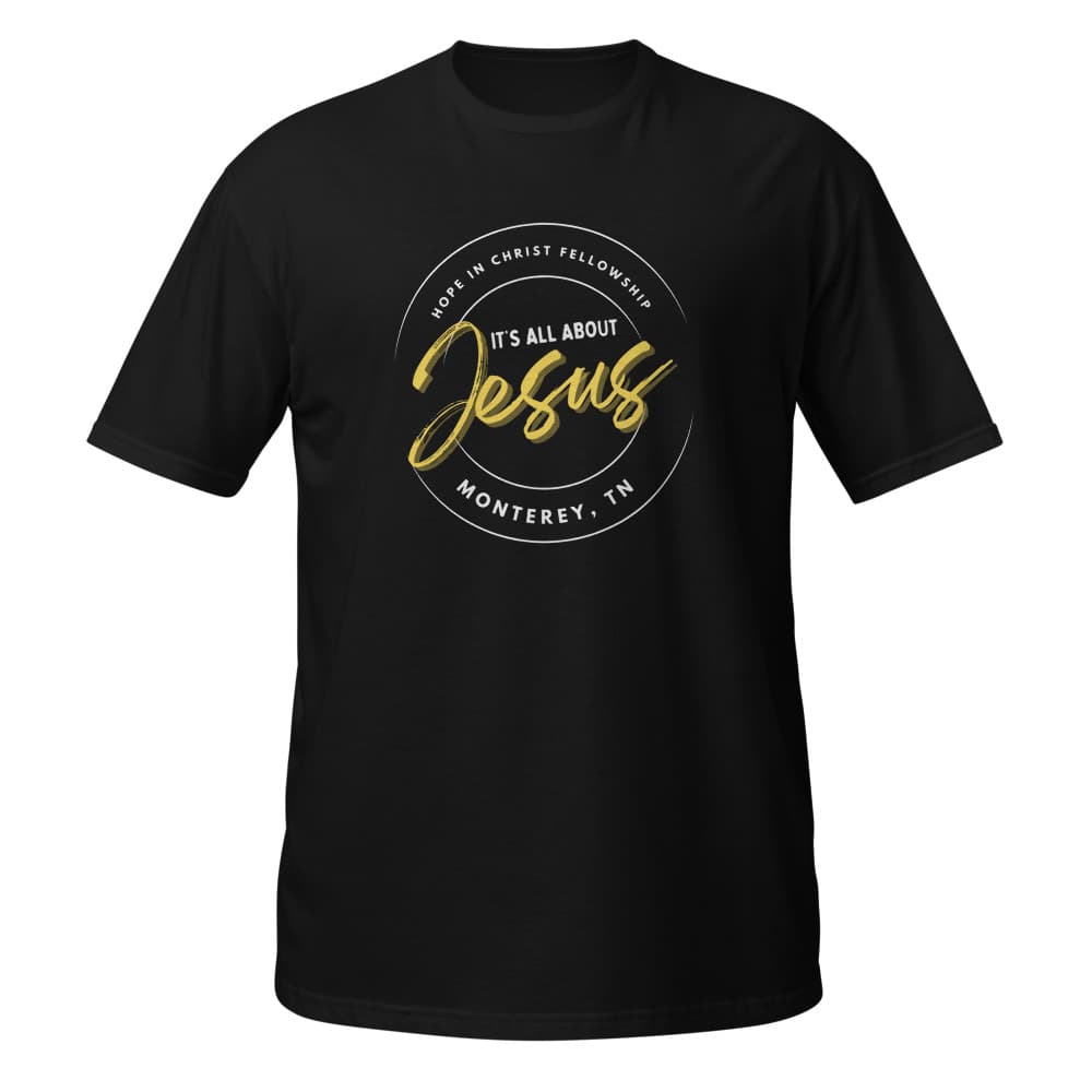 All About Jesus Front Softstyle T-Shirt