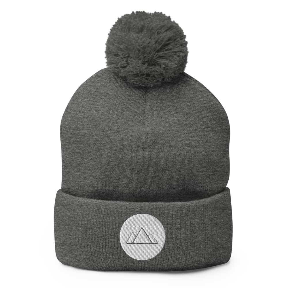 Logo Pom Pom Knit Cap