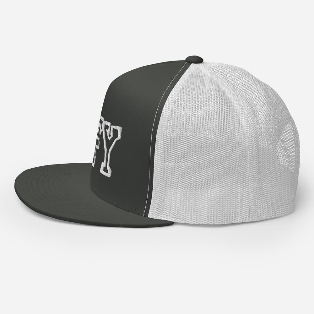 Charcoal/ White