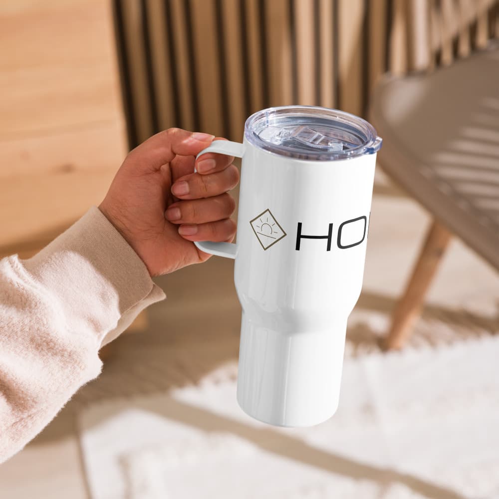 Travel Mug with a Handle