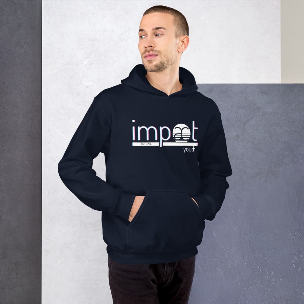 Impact Adult Unisex Hooded Sweatshirt