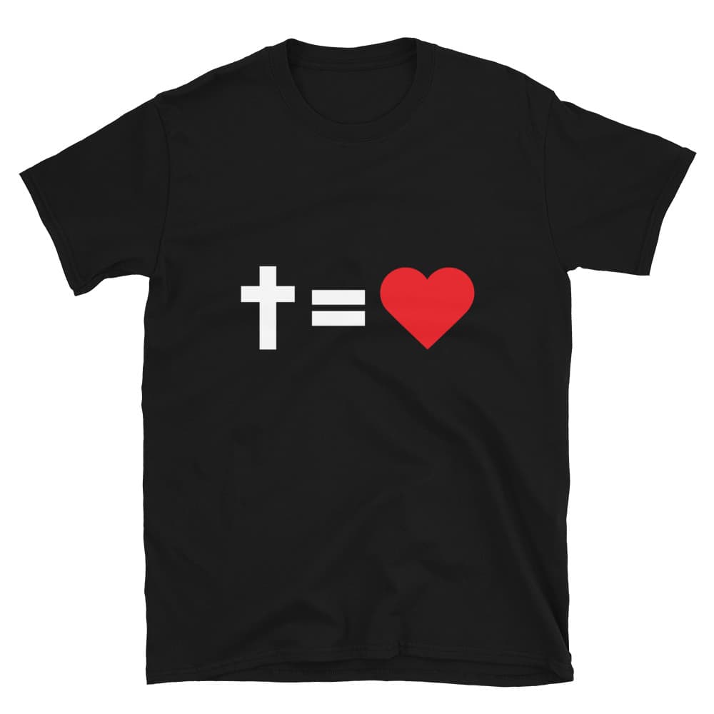 Cross = Love Softstyle T-Shirt