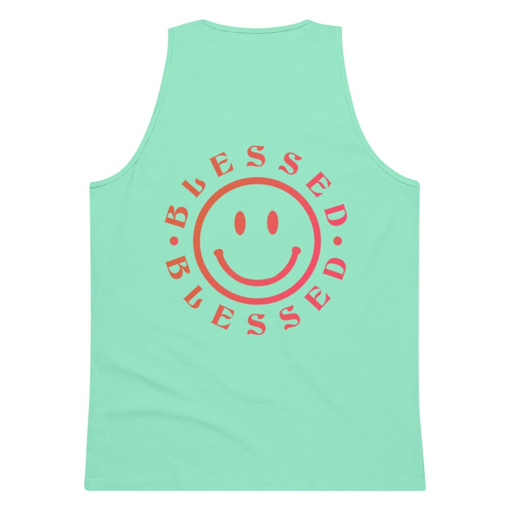 Blessed Smiley Face Tank
