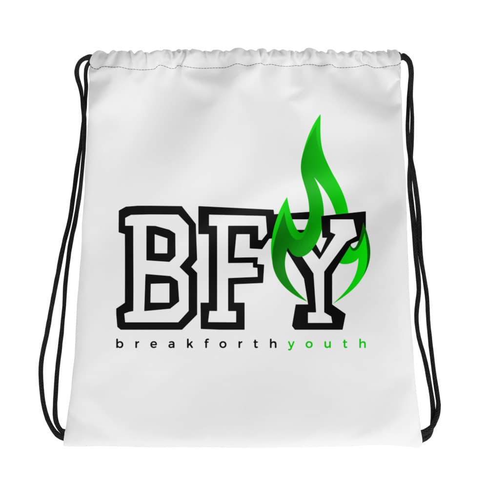 BFY Flame Drawstring Bag