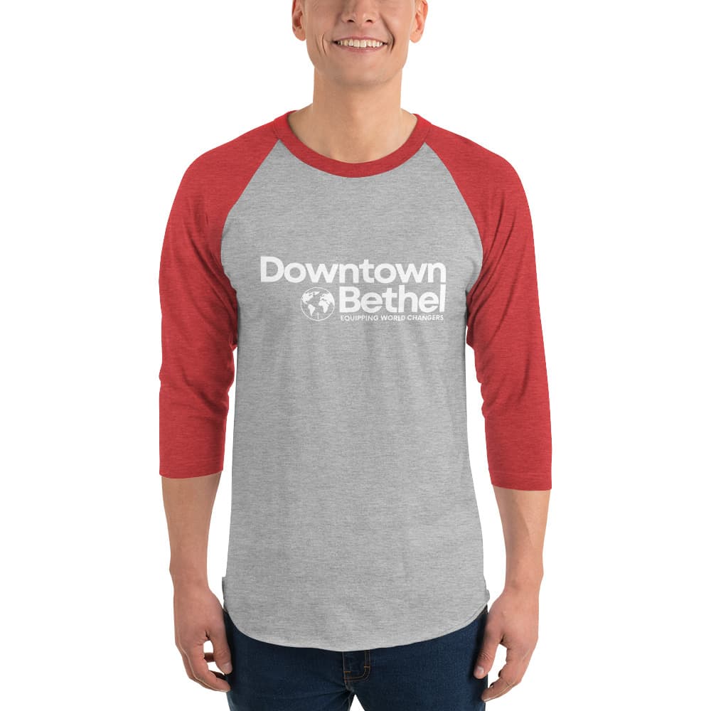 DB Logo Unisex Fine Jersey Raglan Tee