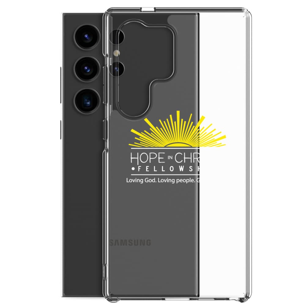 HICF WHITE LOGO Samsung Case