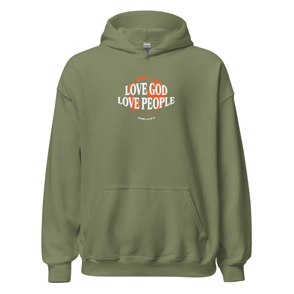 Army Love God Love People Hoodie