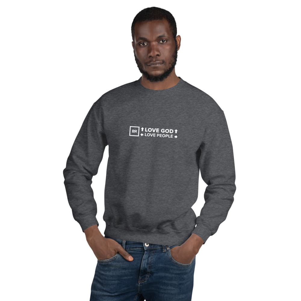Love God Love People Unisex Crewneck Sweatshirt