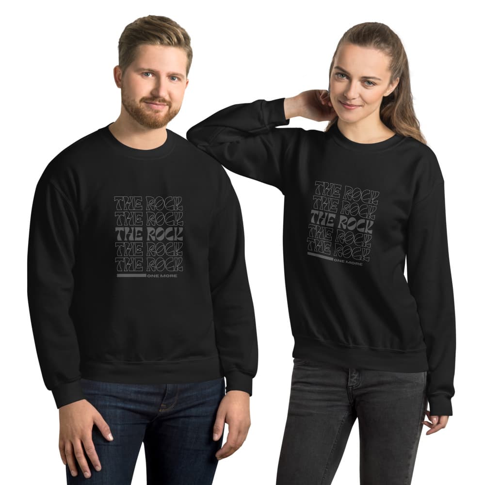 The Rock One More Unisex Crewneck Sweatshirt