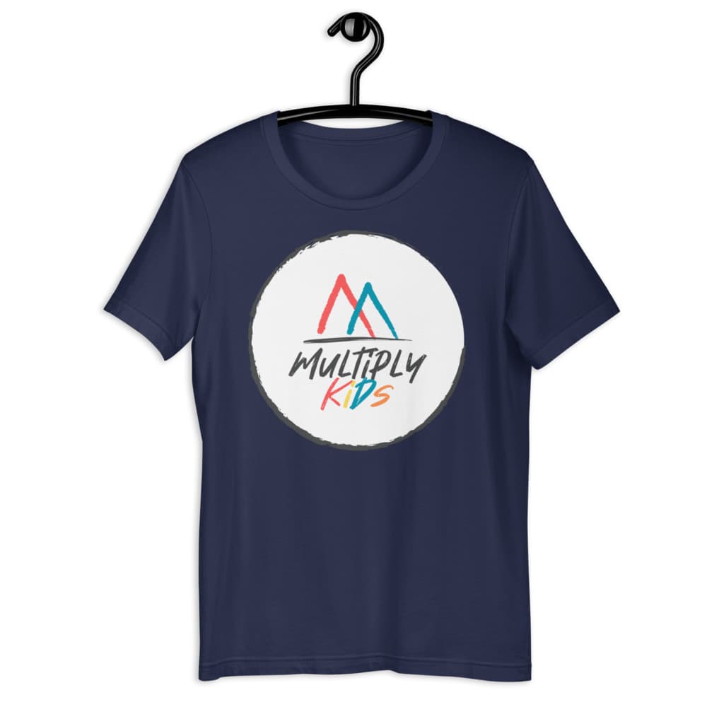 Multiply Kids Original Logo Adult Solid Style Bella + Canvas T-Shirt