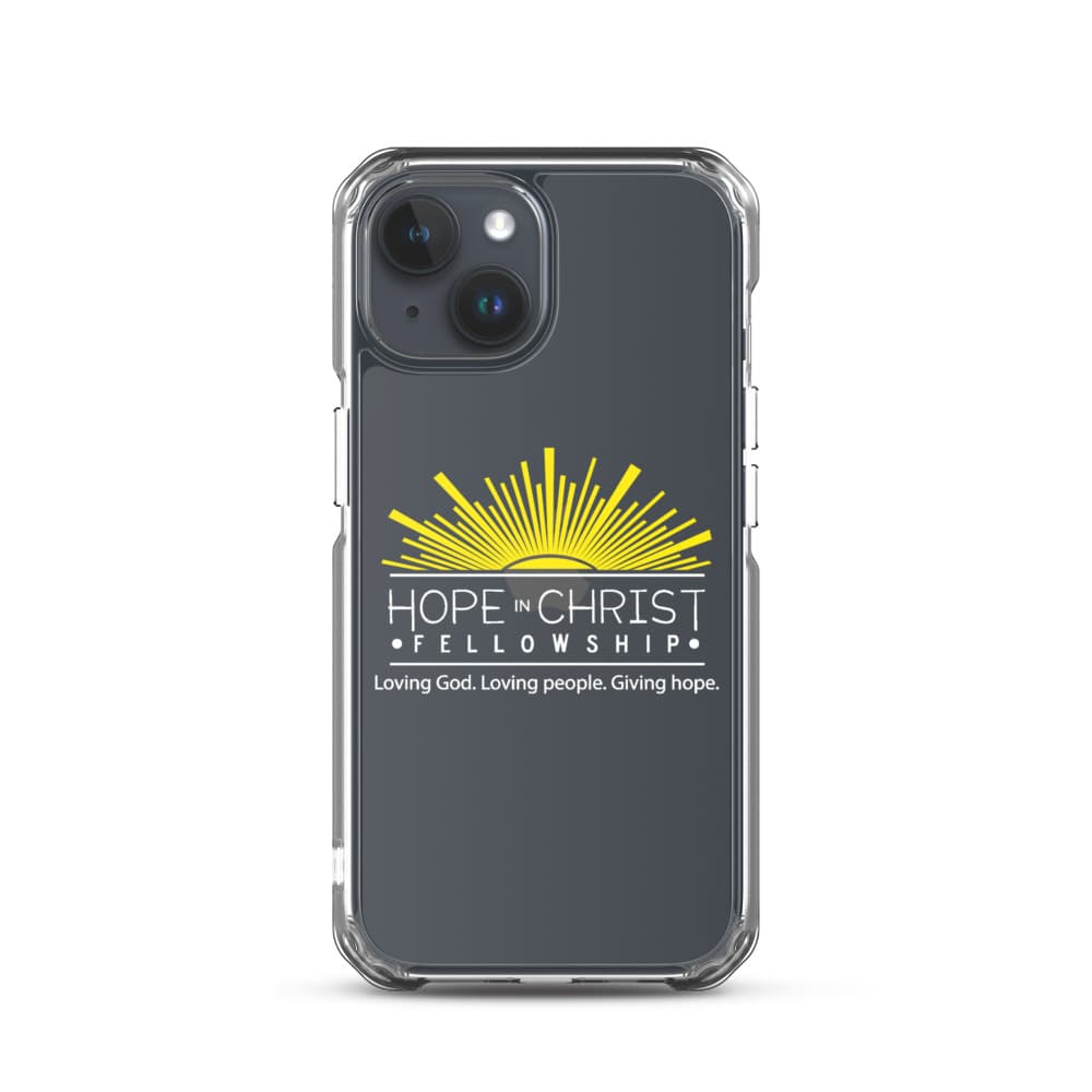 HICF LOGO WHITE iPhone Case