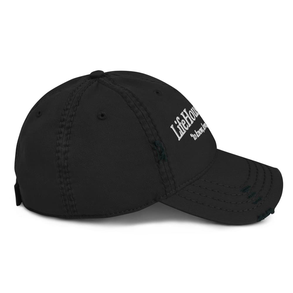 LSM Embroidered & Distressed Dad Hat
