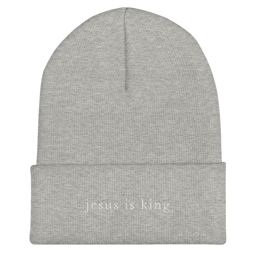 Jesus Is King Beanie