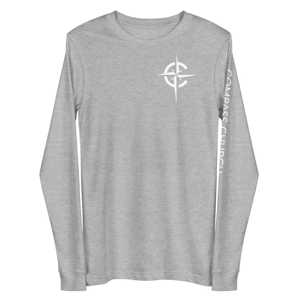 Compass logo Unisex Long Sleeve Shirt