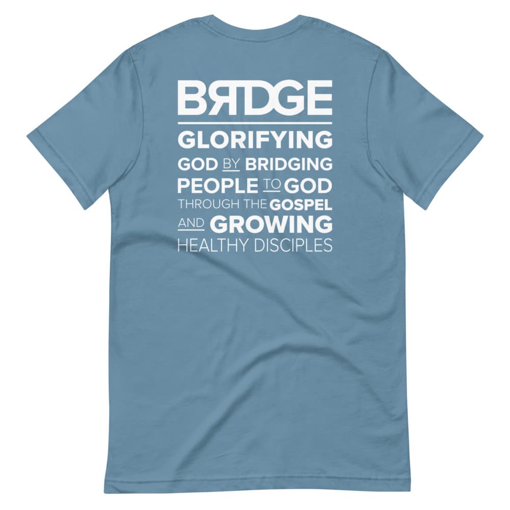 BRIDGE Logo and Mission Unisex Jersey Tee