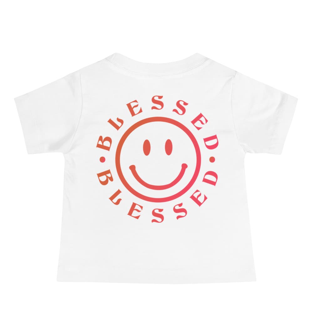 Baby Blessed Smiley Face Tee