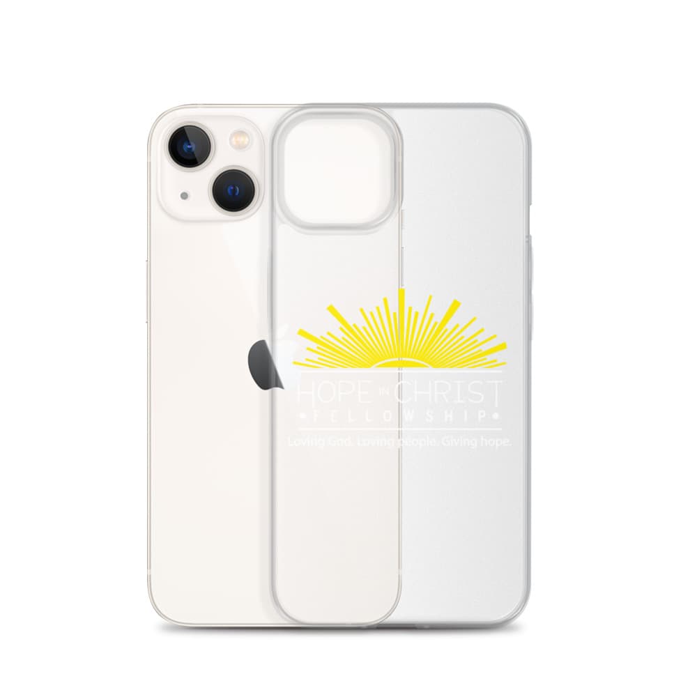 HICF LOGO WHITE iPhone Case
