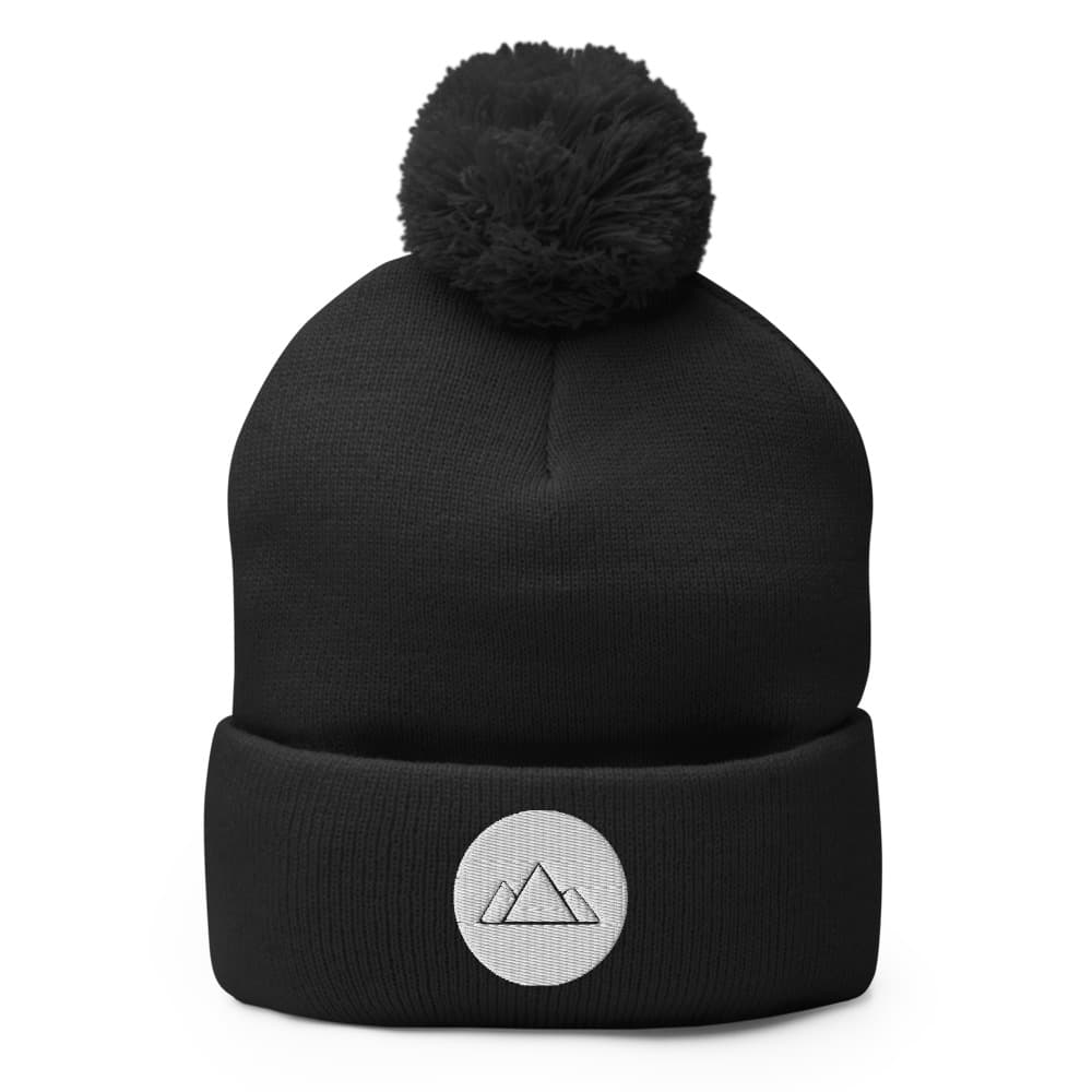 Logo Pom Pom Knit Cap