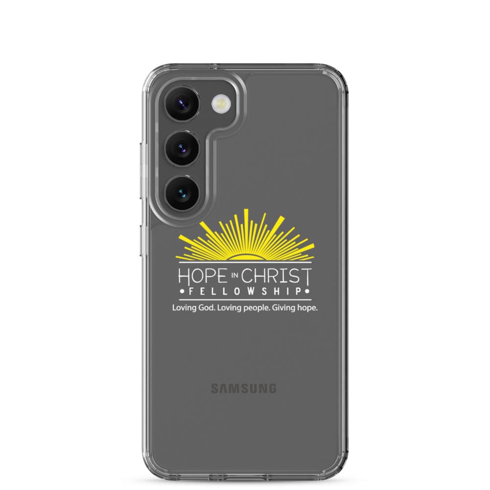 HICF WHITE LOGO Samsung Case