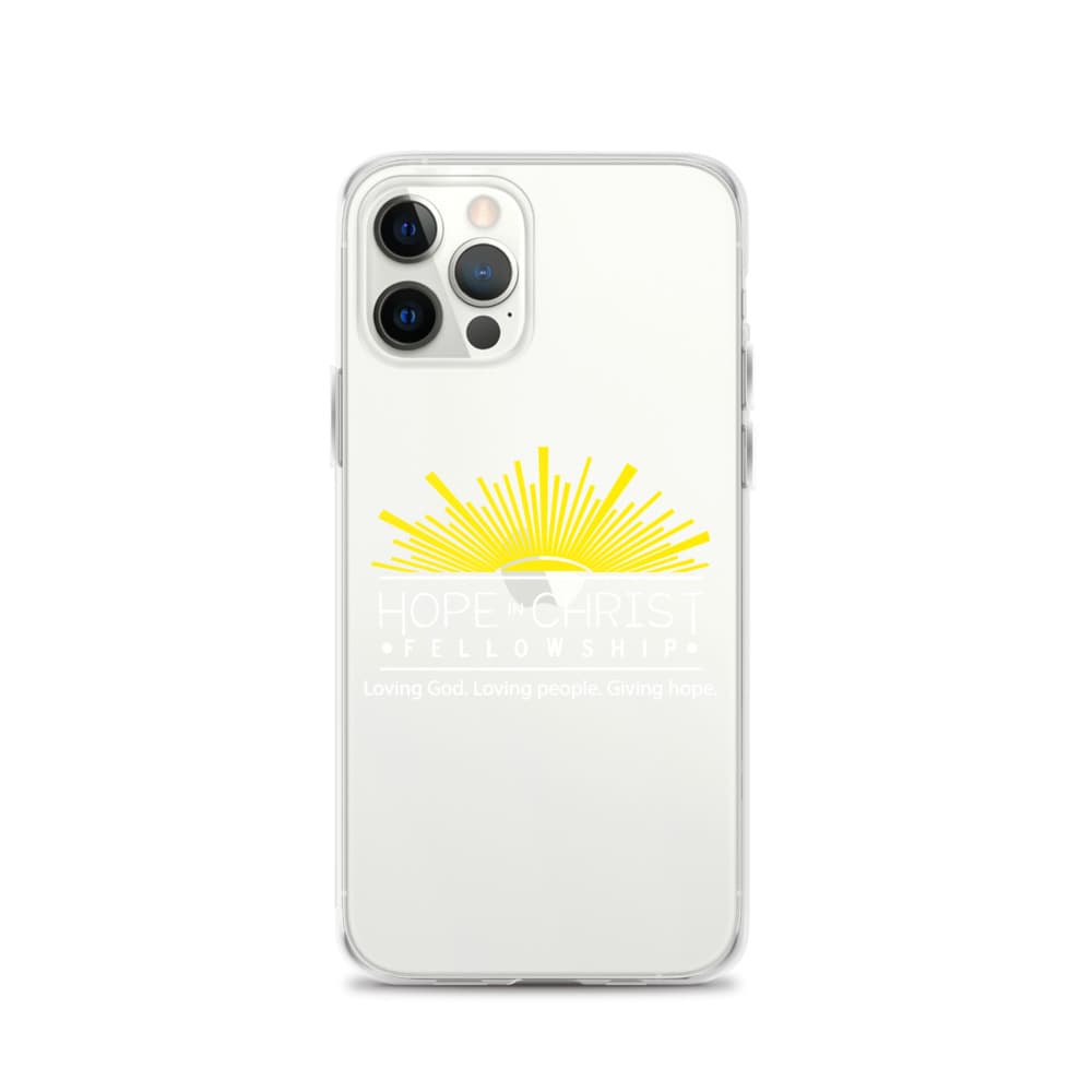 HICF LOGO WHITE iPhone Case