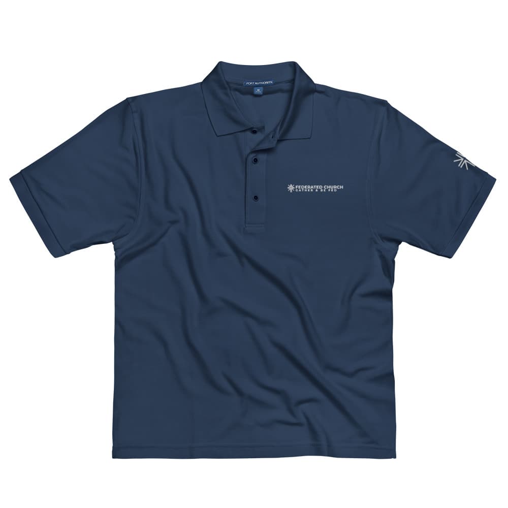 Federated Church Logo Premium Polo Shirt