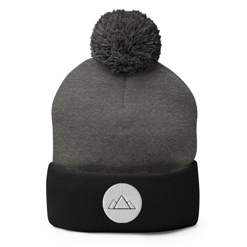 Logo Pom Pom Knit Cap