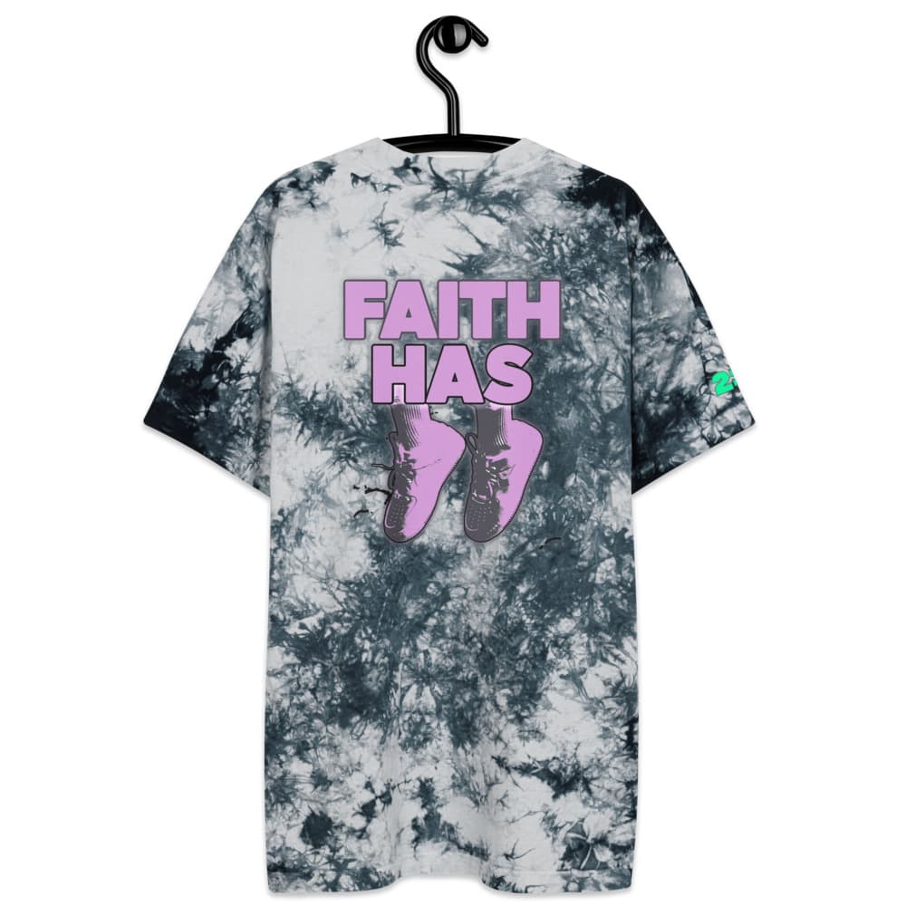 FAITH HAS FEET OVERSIZED TEE