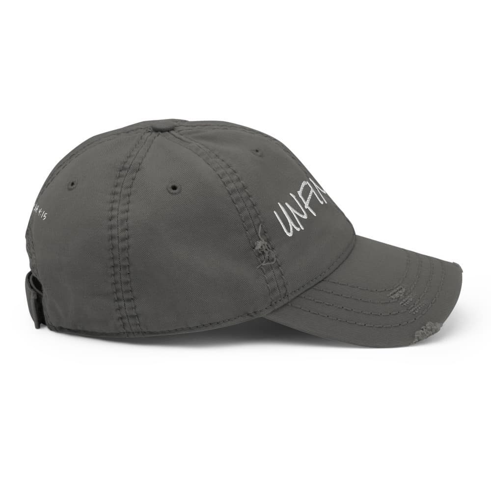 UNFINISHED Distressed Otto Cap