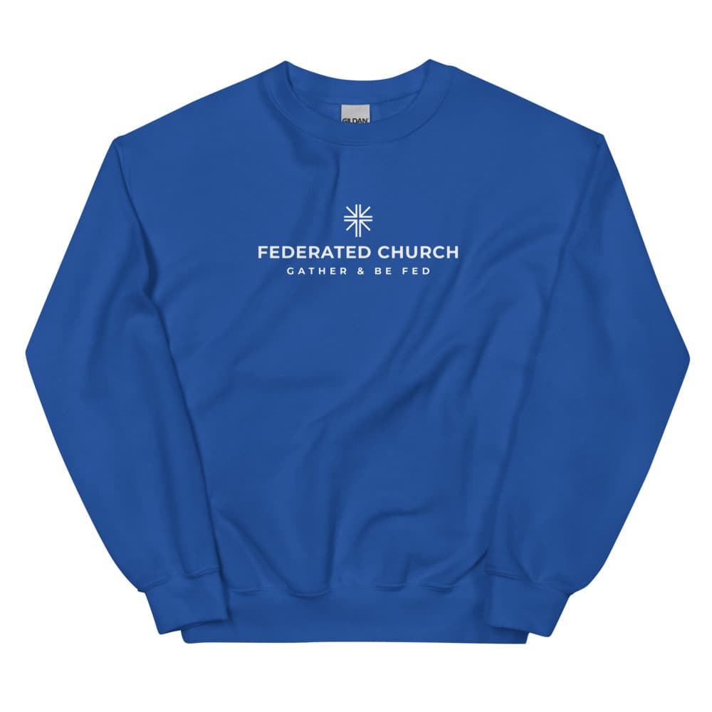 Federated Church Logo Unisex Heavy Blend Crewneck Sweatshirt