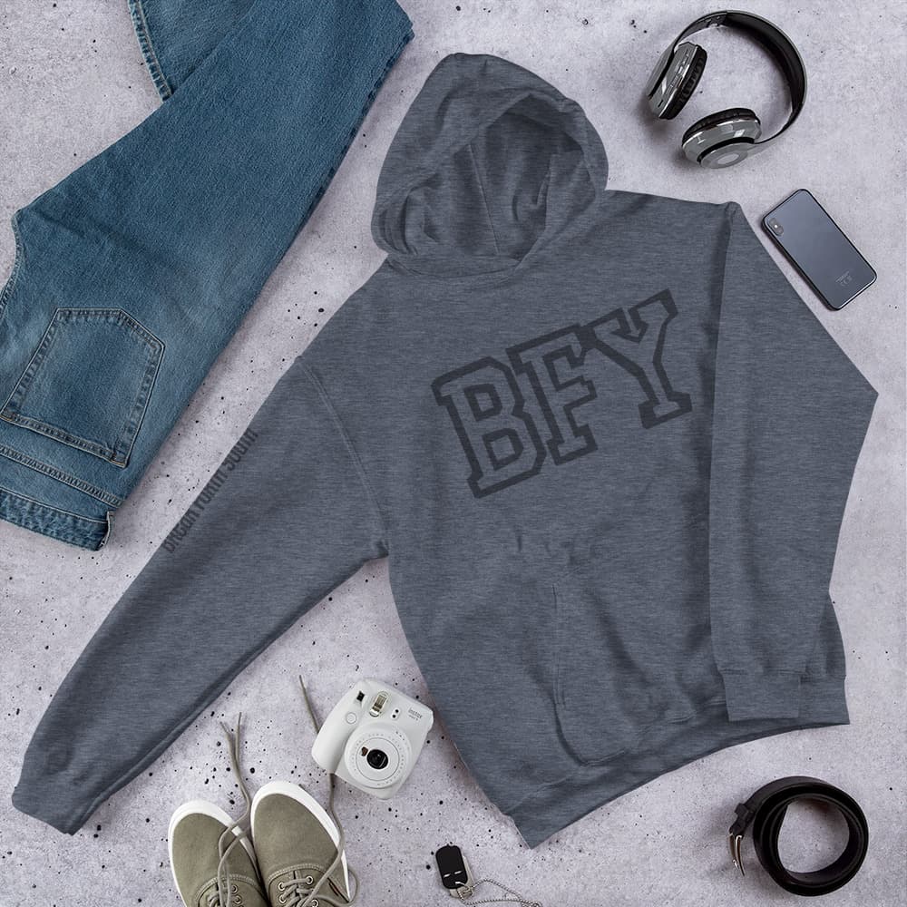BFY Faded Logo Hoodie