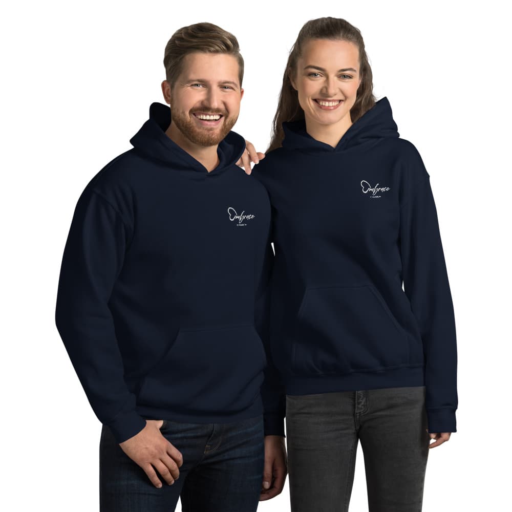 Unisex Embrace Church Logo Hooded Sweatshirt