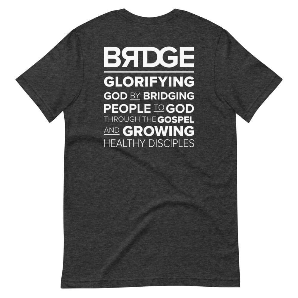 BRIDGE Logo and Mission Unisex Jersey Tee