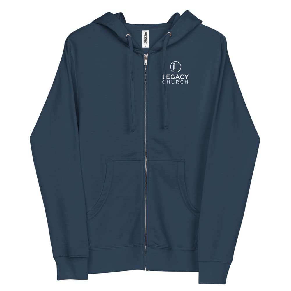 Legacy Unisex Fleece Zip Up Hoodie