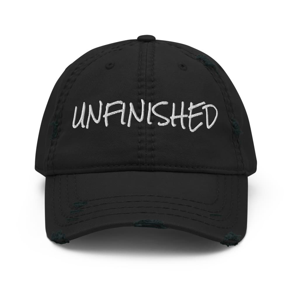 UNFINISHED Distressed Otto Cap