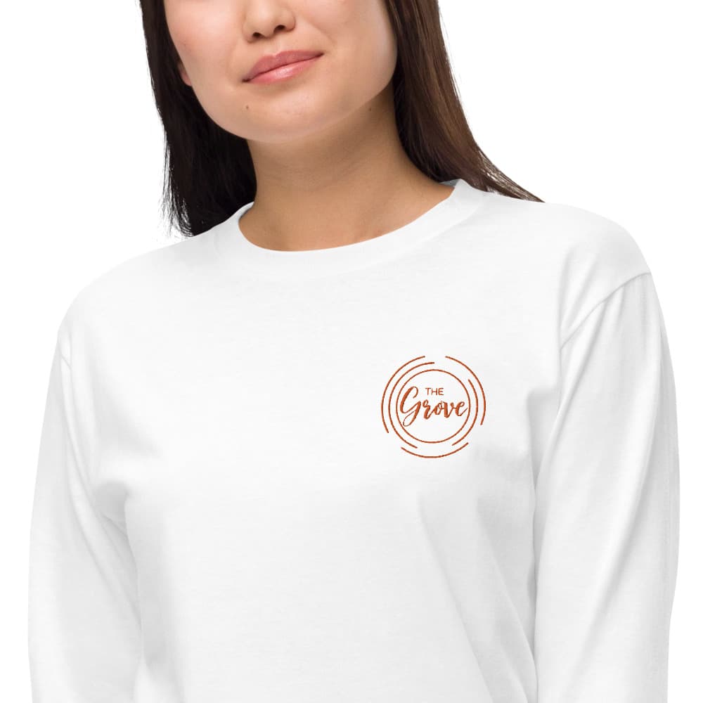 Embroidered Unisex Long Sleeve T-Shirt
