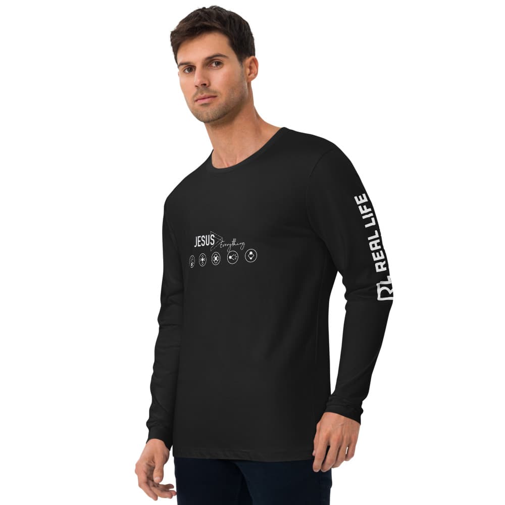 Premium Fitted Long Sleeve Crew