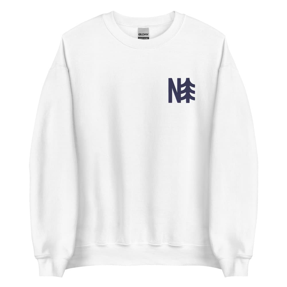 Unisex Crewneck Sweatshirt with Embroidered Logo