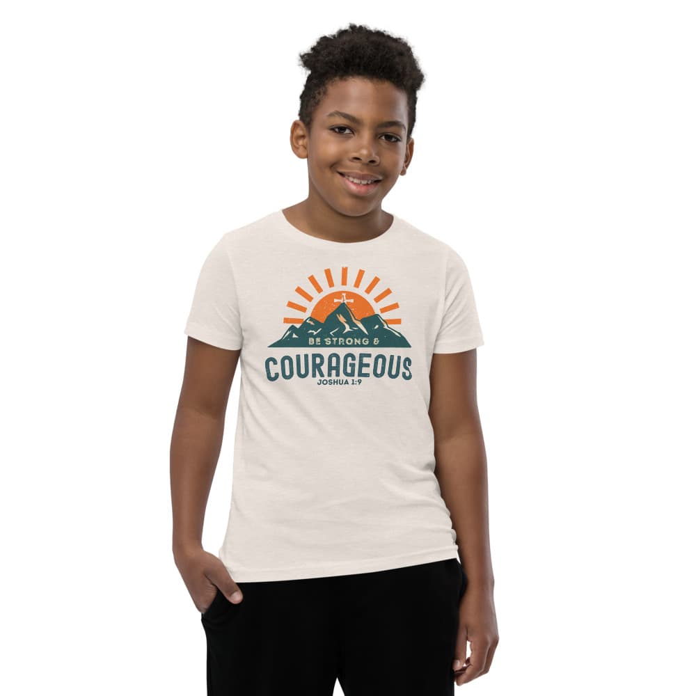 Kid's Tee: Be Strong & Courageous