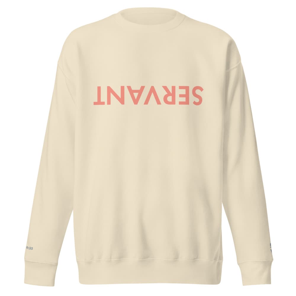 Upside Down Servant Crew Neck