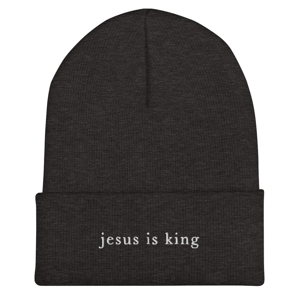 Jesus Is King Beanie