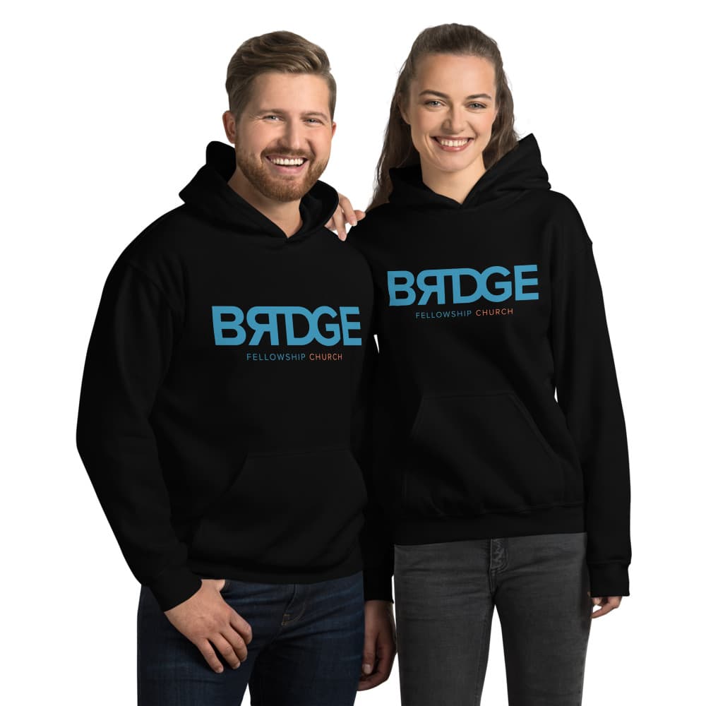BRIDGE Logo - Unisex Heavy Blend Hooded Sweatshirt